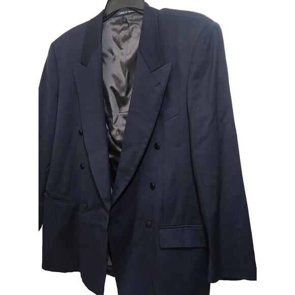 LUBIAM 1911 Blue Sport Coat Wool Italy Made US 50 L - Picture 2 of 14